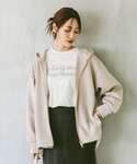 「GLOBAL WORK」 ジップアップパーカ...の詳細画像4