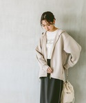「GLOBAL WORK」 ジップアップパーカ...の詳細画像5