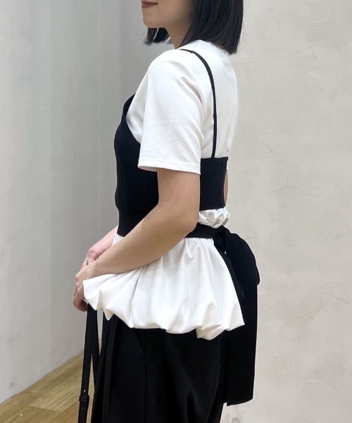 STYLEMIXER（スタイルミキサー） キャミソール アメスリニットビスチェ