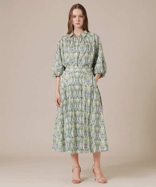 美品✨マッキントッシュロンドン スタンドカラーフリル ブラウス 長袖 Mサイズ MACKINTOSH LONDON（マッキントッシュ ロンドン） ブラウス シャツ