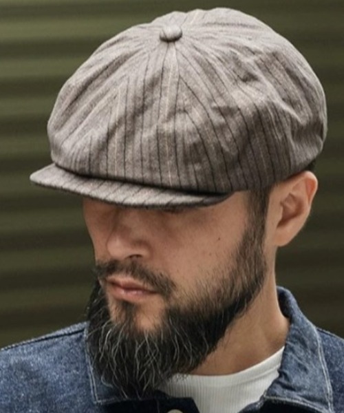 Schott N.Y.C（ショット） 帽子 キャスケット LEATHER NEWSBOY CAP