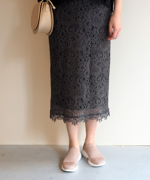 「cava cava」 シューズ 23.5cm ライトグレー レディース_画像8