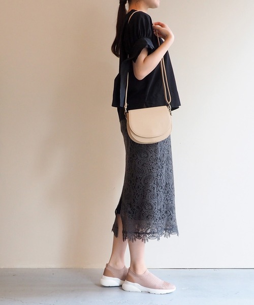 「cava cava」 シューズ 23.5cm ライトグレー レディース_画像9