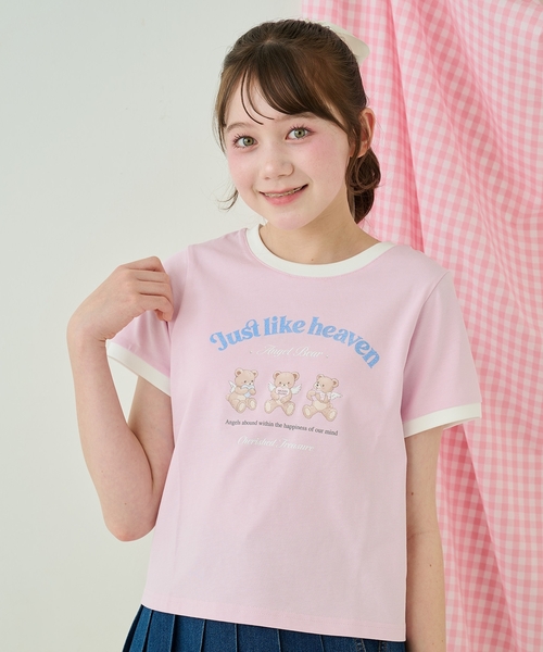 メゾピアノ　子ども服 mezzo piano Junior（メゾピアノ ジュニア） tシャツ 「接触冷感