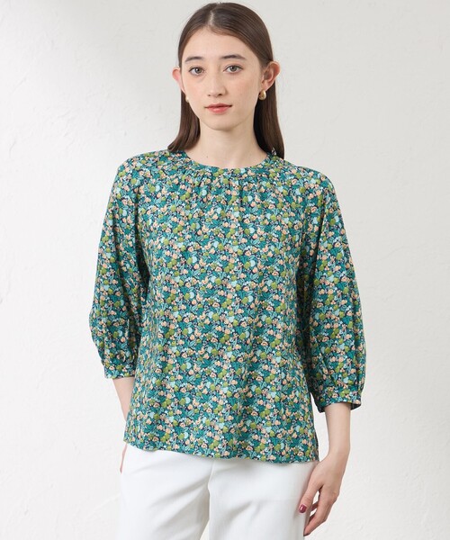 AMACA（アマカ） ブラウス シャツ 「LIBERTY」「AMACA Marche」プル