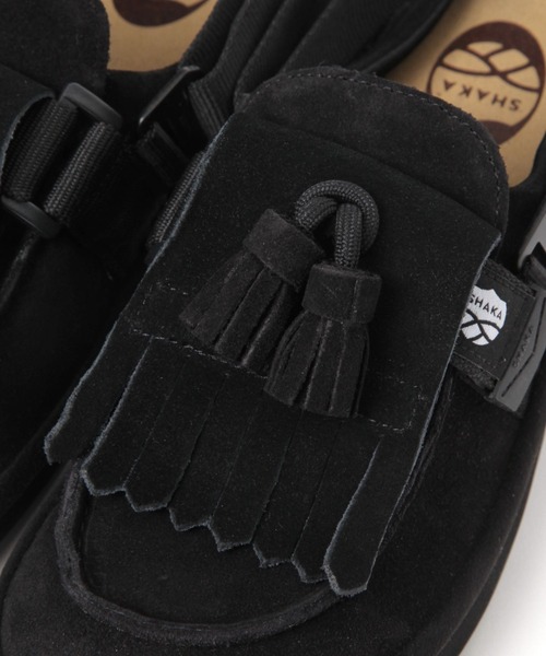 George's デッキシューズ モカシン ミュール 「SHAKA」Wマルチ
