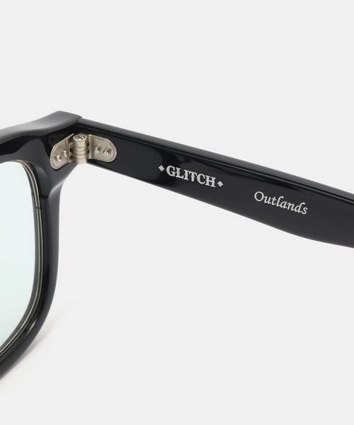伊達メガネ メガネ 眼鏡 GLITCH/グリッチ OUTLANDS メガネ GLH-1015 レディースの画像