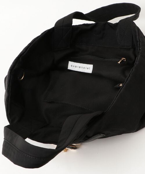 「quaranciel」 ハンドバッグ ONE SIZE ブラック レディース_画像4
