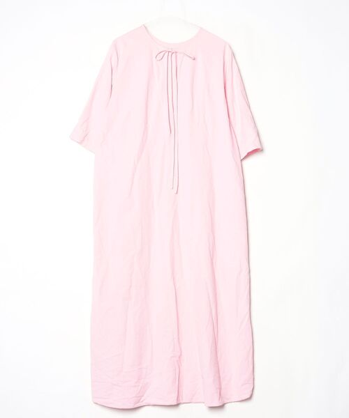 「CITYSHOP」 7分袖ワンピース 36 ピンク レディース_画像2