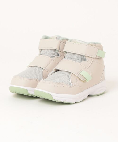 「SUKUSUKU」 「KIDS」ハイカットスニーカー 16.5cm スモークグレー キッズ_画像4