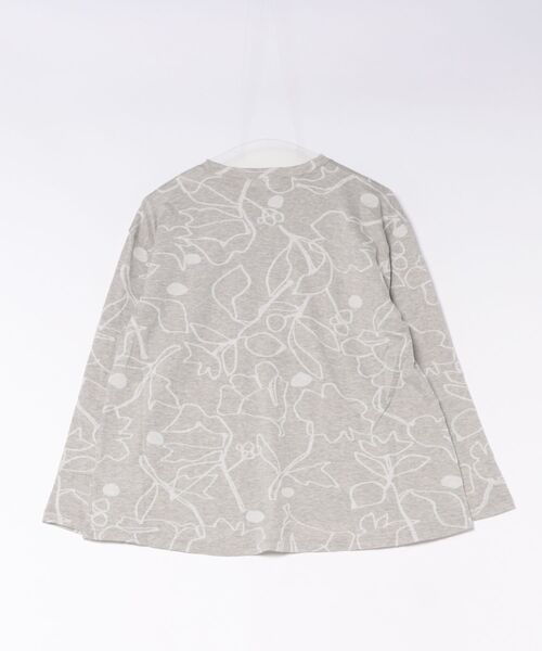 Plantation（プランテーション） tシャツ ラインフラワードット