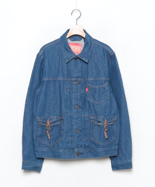 Levi’s RED デニムテーラードジャケット Mサイズ Levi's RED 「Levi's RED」 デニムジャケット M ブルー メンズ