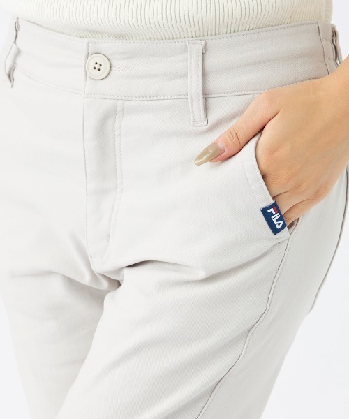 「FILA GOLF」 スキニーパンツ MEDIUM オフホワイト レディース_画像9