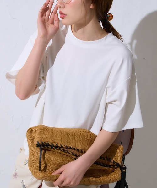 tシャツ 五分袖 半袖Tシャツ / スーパーストレッチ レディース | TRIANGLE PALETTE | 01