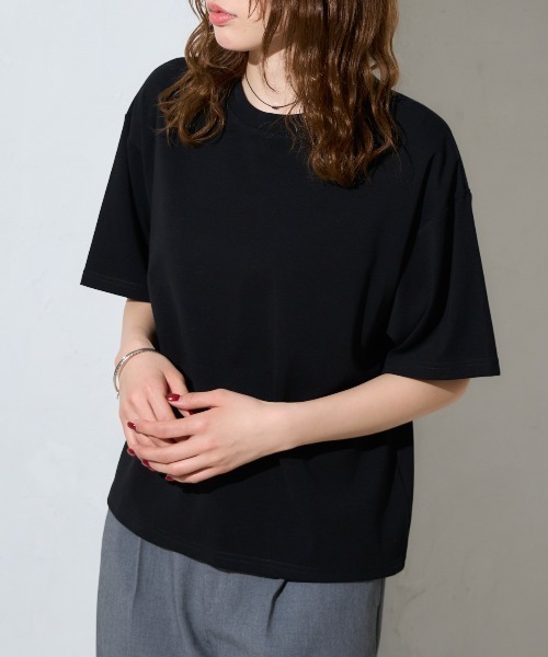 tシャツ 五分袖 半袖Tシャツ / スーパーストレッチ レディース | TRIANGLE PALETTE | 18
