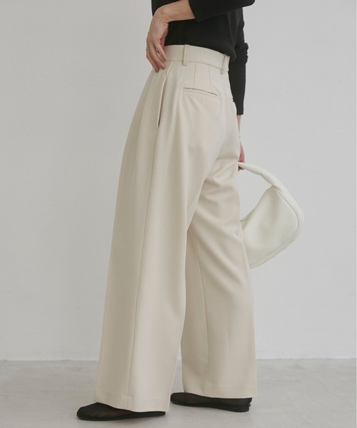 「ANGIE」 スラックス SMALL アイボリー レディース_画像5