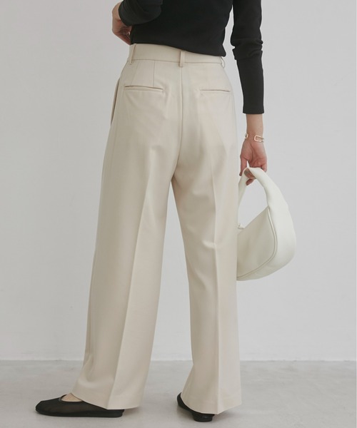 「ANGIE」 スラックス SMALL アイボリー レディース_画像7