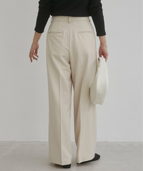 「ANGIE」 スラックス SMALL アイボリー レディース_画像8