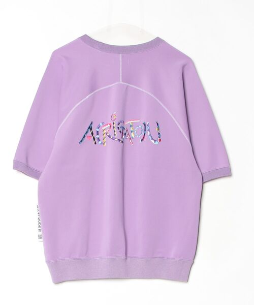 「A(LeFRUDE)E」 半袖Tシャツ M パープル メンズ_画像2