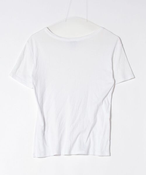 「PETIT BATEAU」 半袖Tシャツ MEDIUM ホワイト レディース_画像2