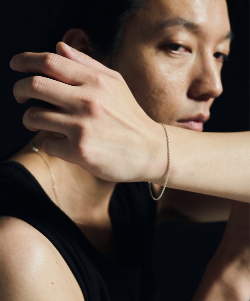 Camphor wood ブレスレット SILVER 925 TWIST CHAIN BRACELET