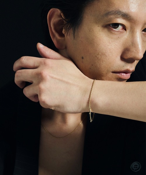 SILVER925 TWIST BRACELET/シルバー/ブレスレット CAMPHOR WOOD ブレスレット SILVER 925 TWIST CHAIN BRACELET