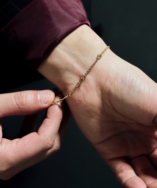 Camphor wood ブレスレット SILVER 925 TWIST CHAIN BRACELET