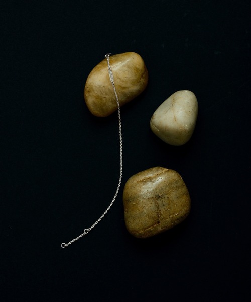 Camphor wood ブレスレット SILVER 925 TWIST CHAIN BRACELET