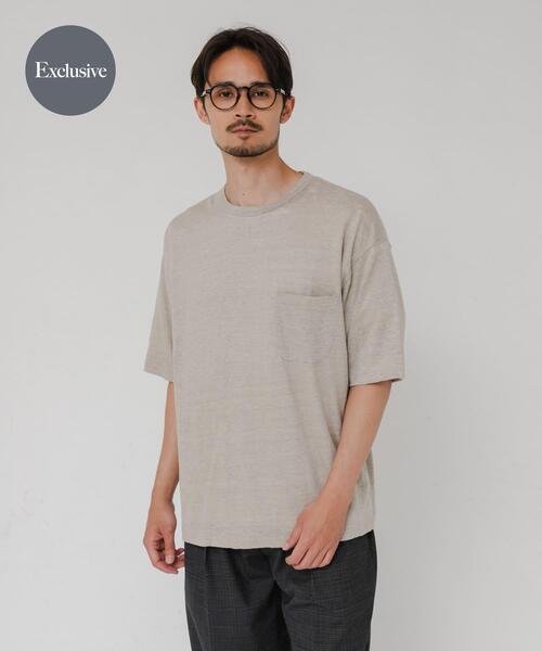 YLEVE（イレーヴ） tシャツ 「別注」YLEVE×URBAN RESEARCH LINEN