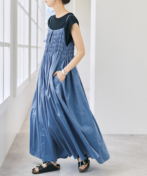 Spick＆Span（スピック アンド スパン） ワンピース ギャザーキャミ