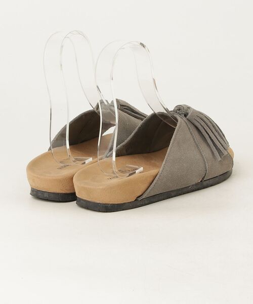 「Minnetonka」 フラットサンダル 7 グレー レディース_画像2