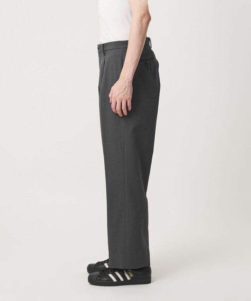 BEAUTY＆YOUTH UNITED ARROWS ワイドパンツ スラックス エアロ ツイル