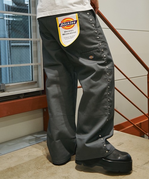 AFB（エーエフビー） チノパン STUDDED WIDE PANTS メンズ レディース