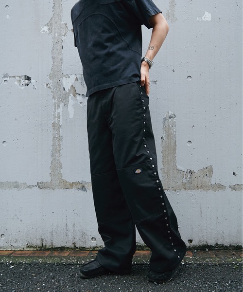 AFB（エーエフビー） チノパン STUDDED WIDE PANTS メンズ レディース