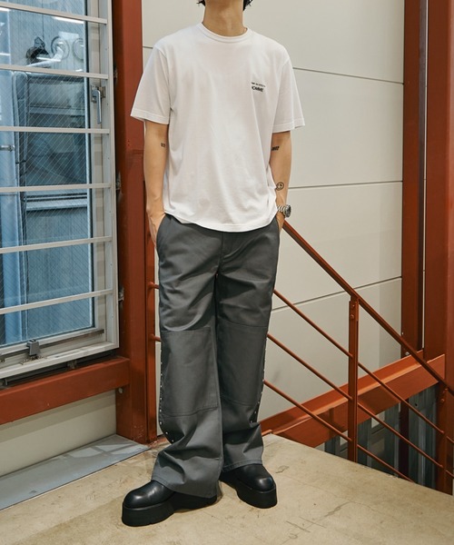 AFB（エーエフビー） チノパン STUDDED WIDE PANTS メンズ レディース
