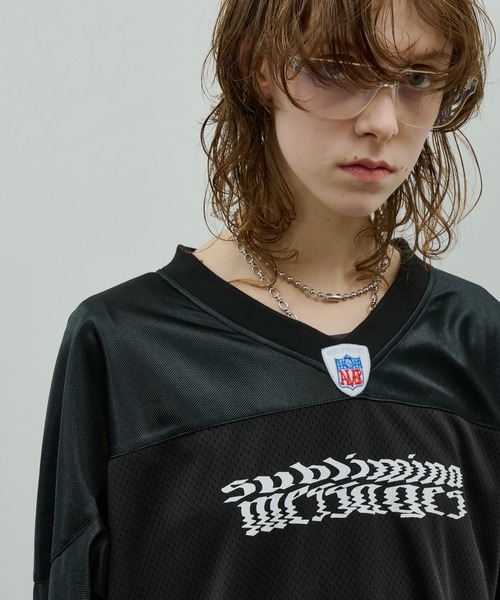 「AIVER」 半袖Tシャツ LARGE ダークグレー メンズ_画像6