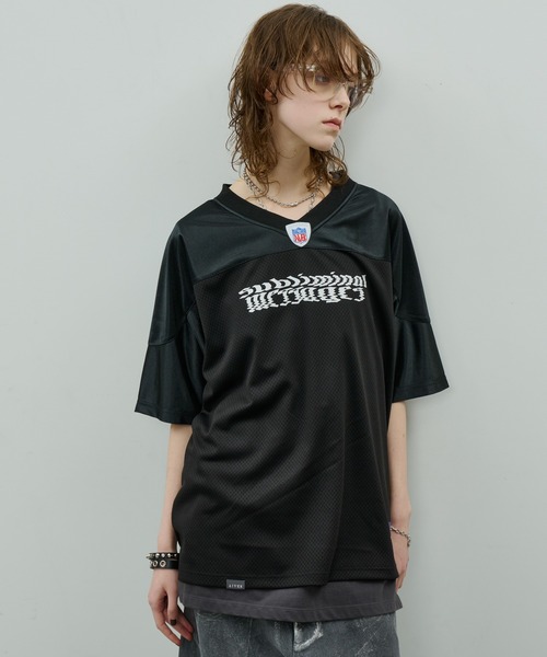 「AIVER」 半袖Tシャツ LARGE ダークグレー メンズ_画像9