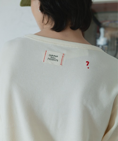 common gull products. tシャツ 片付かないワッフルロンtee レディース