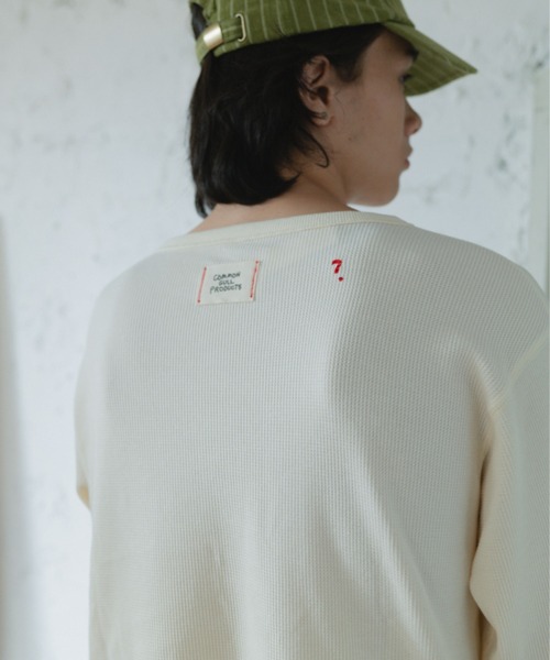 common gull products. tシャツ 片付かないワッフルロンtee レディース