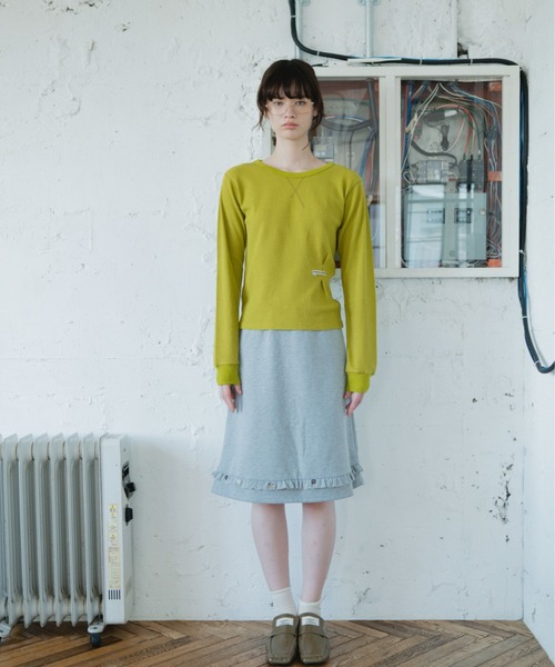 common gull products. tシャツ 片付かないワッフルロンtee レディース