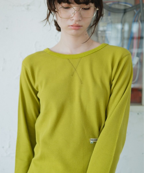 common gull products. tシャツ 片付かないワッフルロンtee レディース