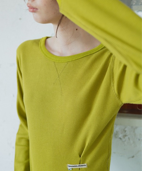 common gull products. tシャツ 片付かないワッフルロンtee レディース