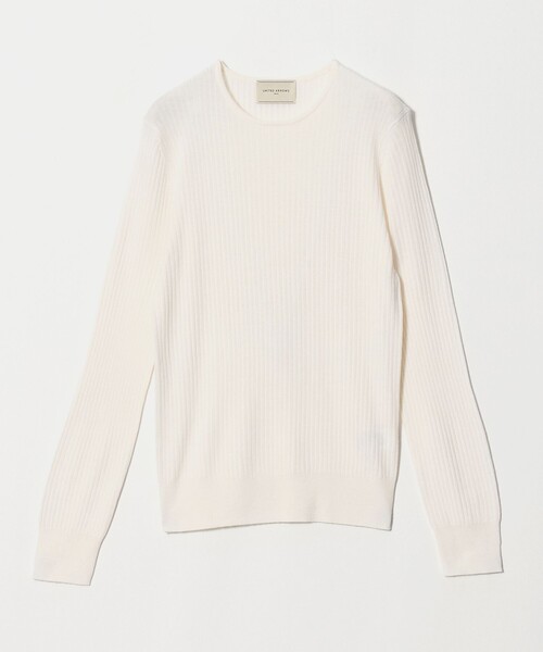 ★新品タグ付き★ UNITED ARROWS ユナイテッドアローズ　リブニット UNITED ARROWS（ユナイテッドアローズ） ニット セーター リブ クルー