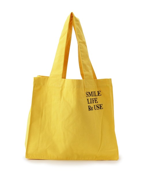 トートバッグ バッグ Smile Life Re Use リサイクルトートバッグ Zozotown Paypayモール店 通販 Paypayモール