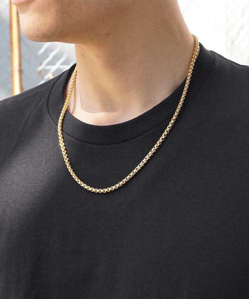 SBG by 7JEWELRY ネックレス SBG ベネチアンステンレスチェーン