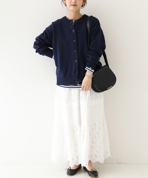 SLOBE IENA カーディガン 2wayクルーネックニット◇ : ZOZOTOWN