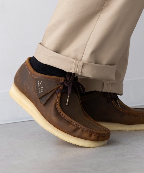 Clarks（クラークス） デッキシューズ 「CLARKS」WALLABEE/ワラビー