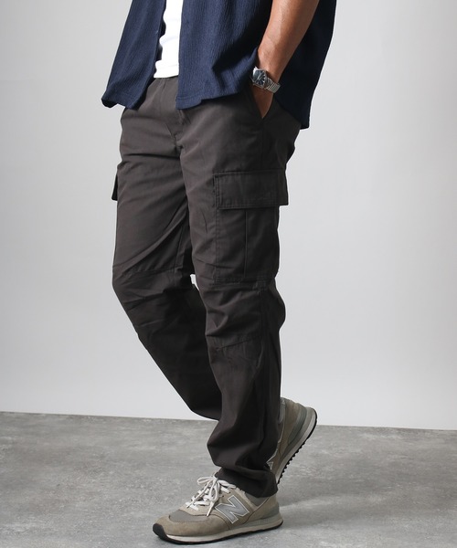 NYLAUS（ナイラス） カーゴパンツ 「Nylaus」ストレートシルエット