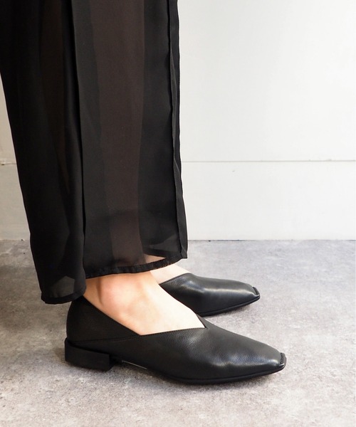 パンプス 撥水│Vカットパンプス　3750327 