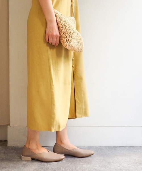 パンプス 撥水│Vカットパンプス　3750327 